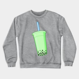 Matcha Bubble Tea Crewneck Sweatshirt